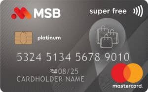 MSB MasterCard Siêu Miễn Phí