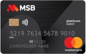 MSB Mastercard Platinum FCB Debit