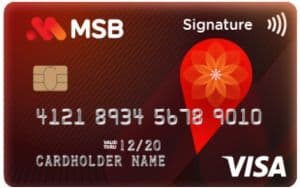 MSB Visa Signature