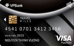 VPBank Visa Platinum Travel Miles