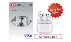 mở thẻ tín dụng hsbc cash back từ rabbit care