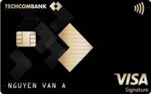 Thẻ tín dụng Techcombank Visa Signature