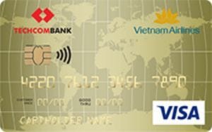 Thẻ tín dụng Vietnam Airlines Techcombank Visa Gold