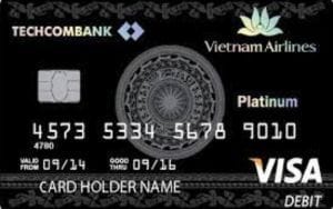 Thẻ tín dụng Vietnam Airlines Techcombank Visa Platinum