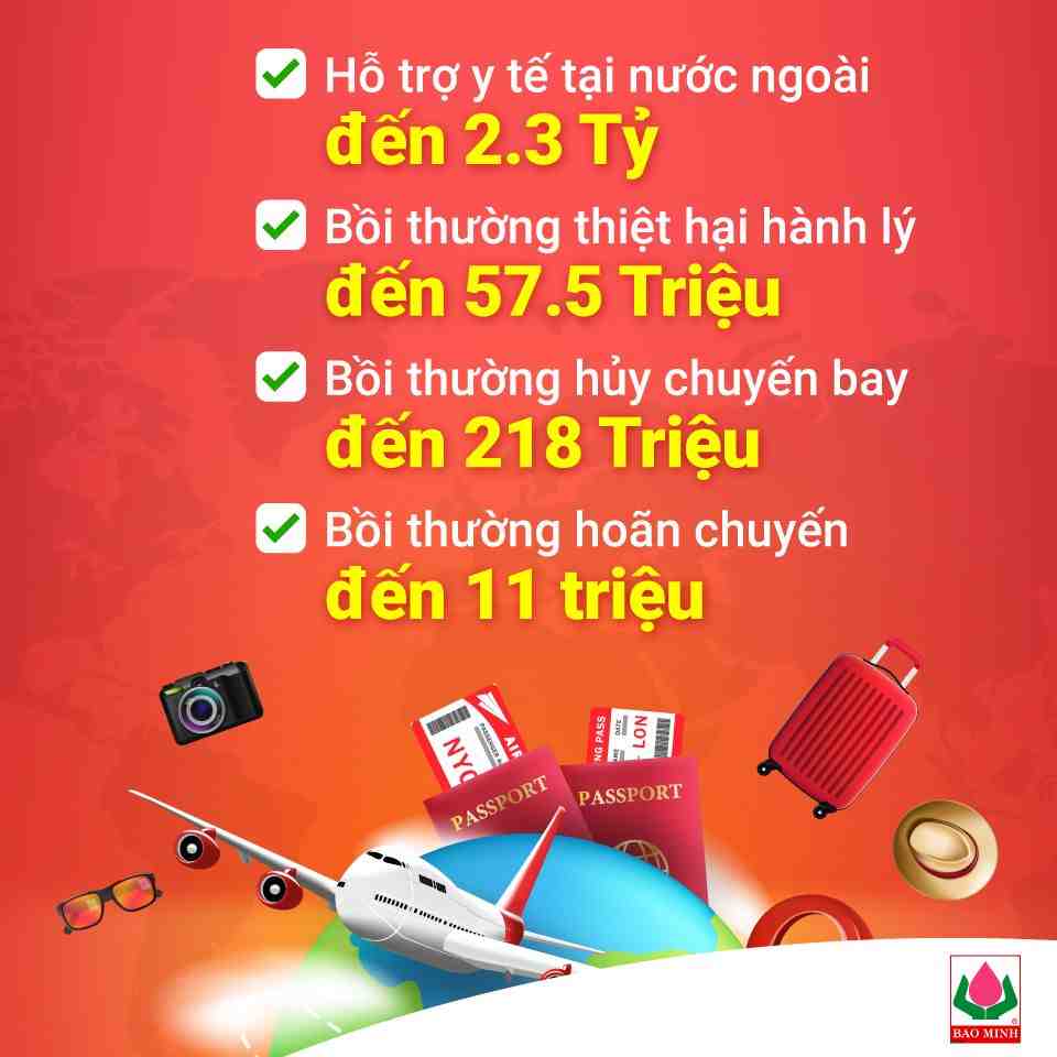 bảo minh bảo hiểm du lịch