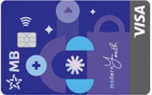 Thẻ tín dụng quốc tế MB Visa Modern Youth