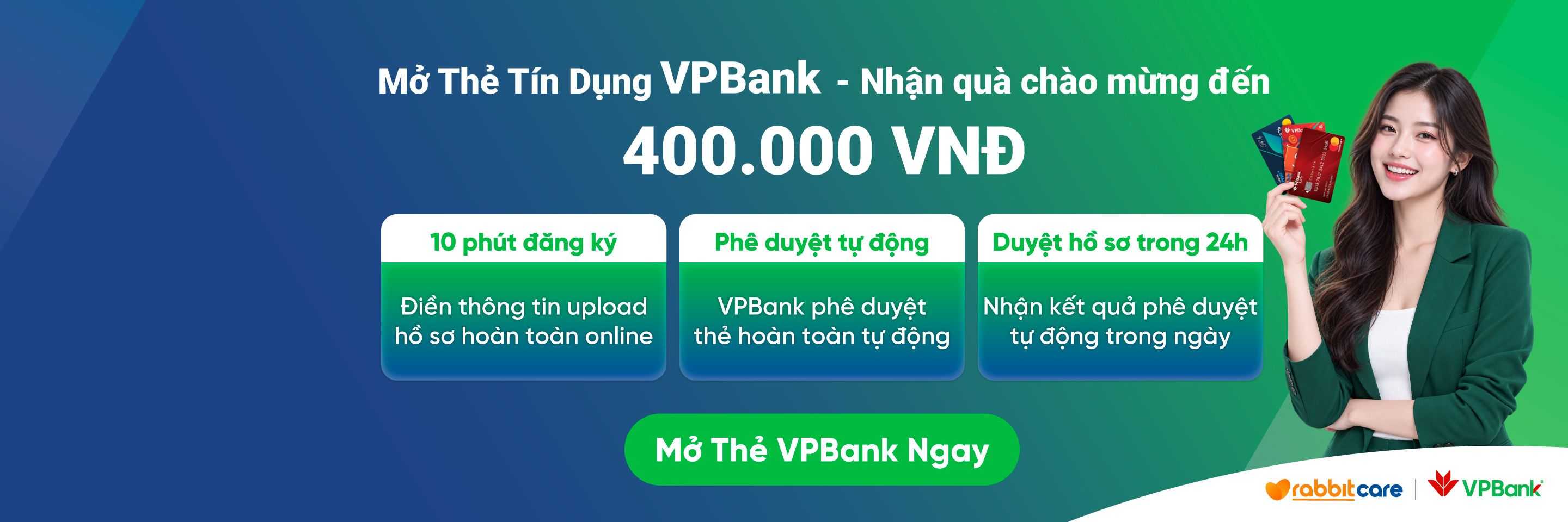 mở thẻ tín dụng vpbank nhận 400k