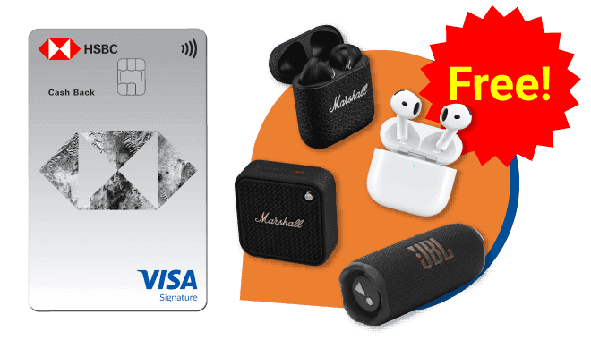 Thẻ tín dụng HSBC Cashback