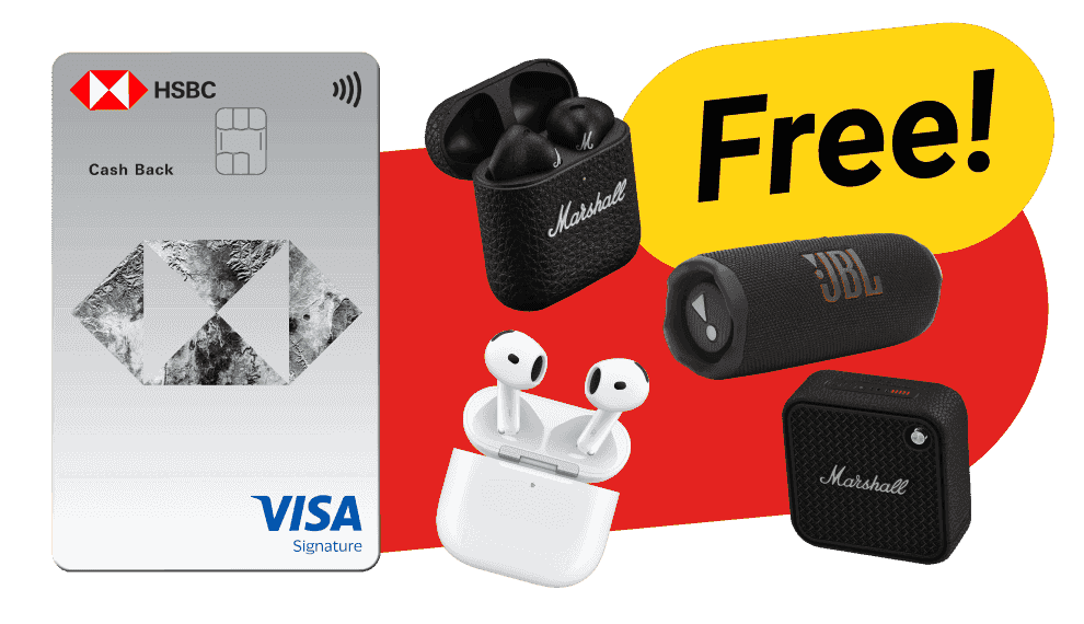 Thẻ Tín Dụng HSBC Cash Back