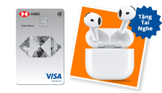 Thẻ Tín Dụng HSBC Cash Back