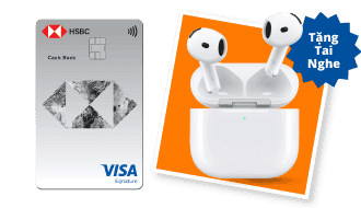 Thẻ Tín Dụng HSBC Cash Back
