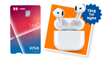 Thẻ Tín Dụng HSBC Live+